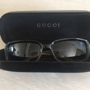 Gucci 3 color sunglasses